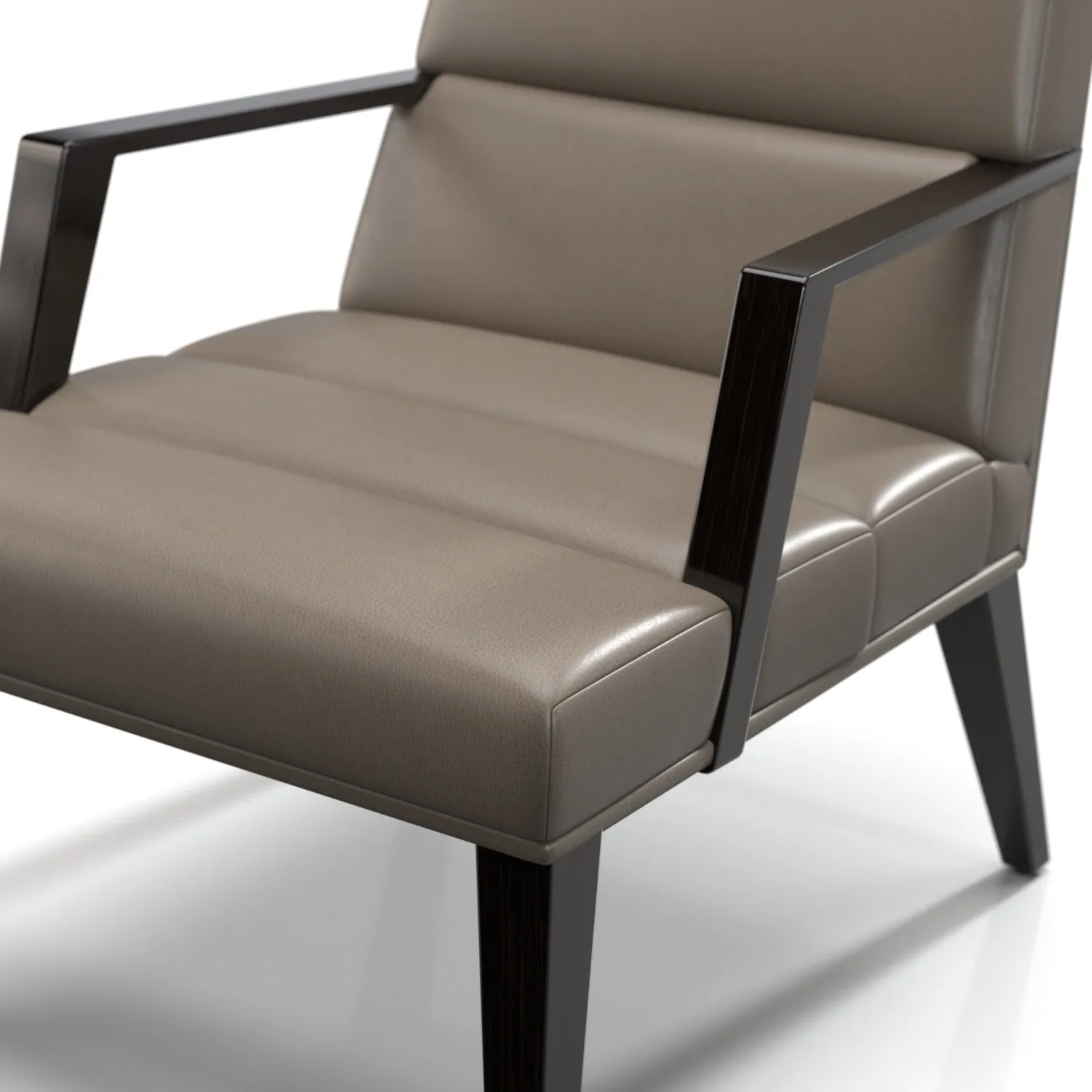 Elana Lounging Arm Chair 3D Model_05